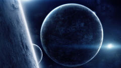Outer space planets