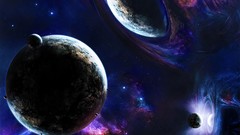 Outer space planets