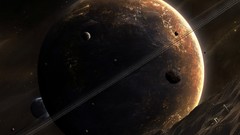 Outer space planets