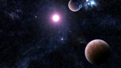 Outer space planets