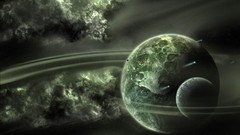 Outer space planets