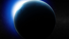 Outer space planets digital