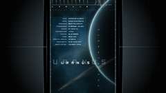 Outer space planets digital