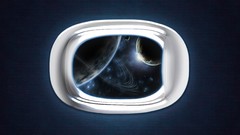 Outer space planets digital