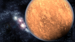 Outer Space planets digital