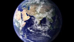 Outer space planets Earth