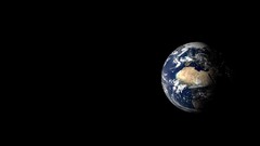 Outer space planets Earth