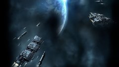 Outer space planets eve