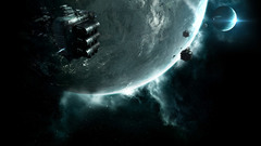 Outer space planets eve