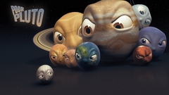 Outer space planets little