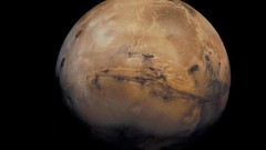 Outer space planets Mars
