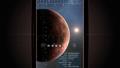 Outer space planets Mars