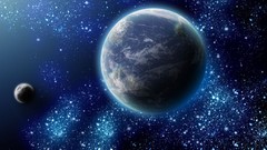 Outer space planets the