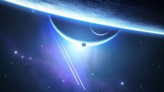 Outer space planets the