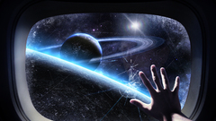 Outer space science fiction