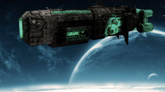 Outer space science fiction