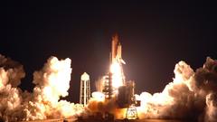 Outer space space shuttle