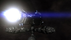 Outer space spaceships science