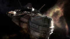 Outer space spaceships vehicles