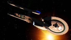 Outer space Star Trek