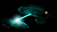 Outer Space star Trek