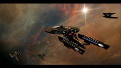 Outer Space star Trek