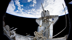 Outer space Stars Earth