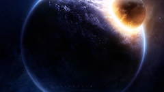 Outer space Stars explosions