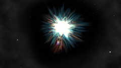 Outer space Stars explosions