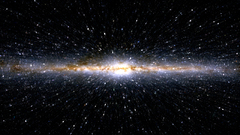 Outer space Stars galaxies