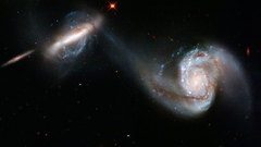 Outer space Stars galaxies