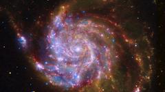 Outer space Stars galaxies