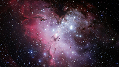 Outer space Stars galaxies