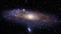 Outer space Stars galaxies