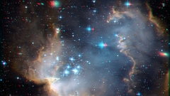 Outer space Stars galaxies