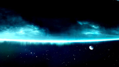 Outer space Stars galaxies