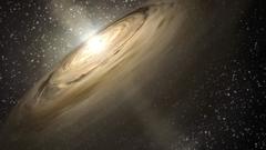 Outer space Stars galaxies