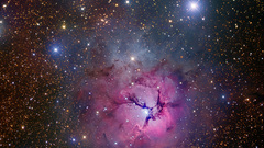 Outer space Stars galaxies