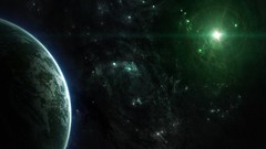 Outer space Stars galaxies