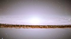 Outer space Stars galaxies