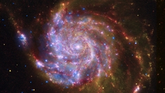 Outer space Stars galaxies