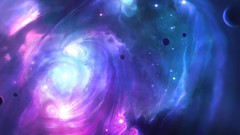 Outer space Stars galaxies