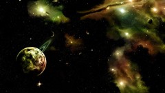 Outer space Stars galaxies