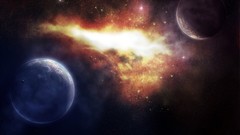 Outer space Stars galaxies