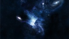 Outer space Stars galaxies