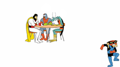 Outer Space Stars ghosts