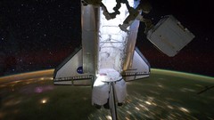 Outer space Stars iss