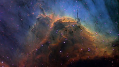 Outer space Stars nebulae