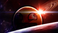 Outer space Stars planets