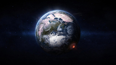 Outer space Stars planets